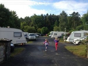 Camping Picture, Image of Nore Valley Park campsite